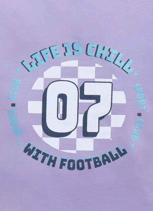 Life is chill boy sport club with football - ParrotCrow