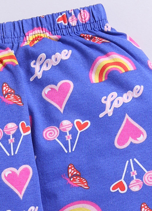 Love Candy Cherry Printed Activewear Trousers - ParrotCrow