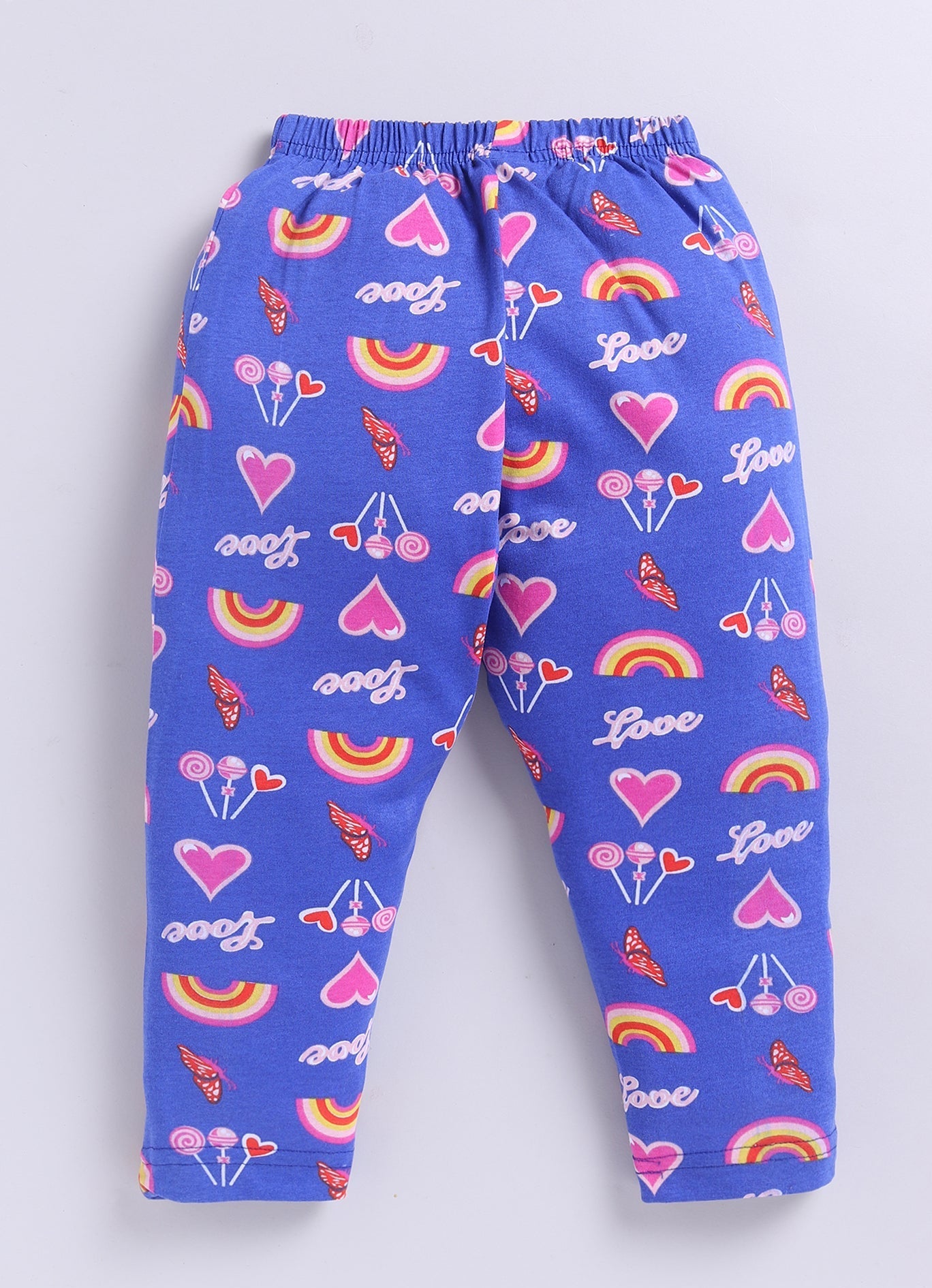 Love Candy Cherry Printed Activewear Trousers - ParrotCrow