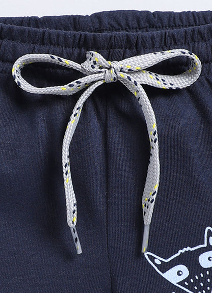 Navy Cotton Shorts for Boys – Soft & Comfortable - ParrotCrow