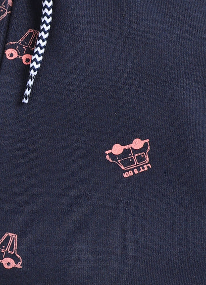 Navy Cotton Shorts for Boys – Soft & Comfortable - ParrotCrow