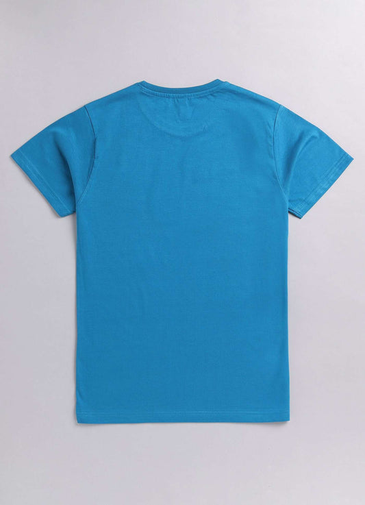 No fear print cotton t-shirt for boys - ParrotCrow