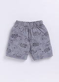 Parrot Crow Dino Animals Printed Active Wear Shorts - ParrotCrow