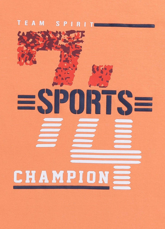 sports champion cotton t-shirt for boys - ParrotCrow