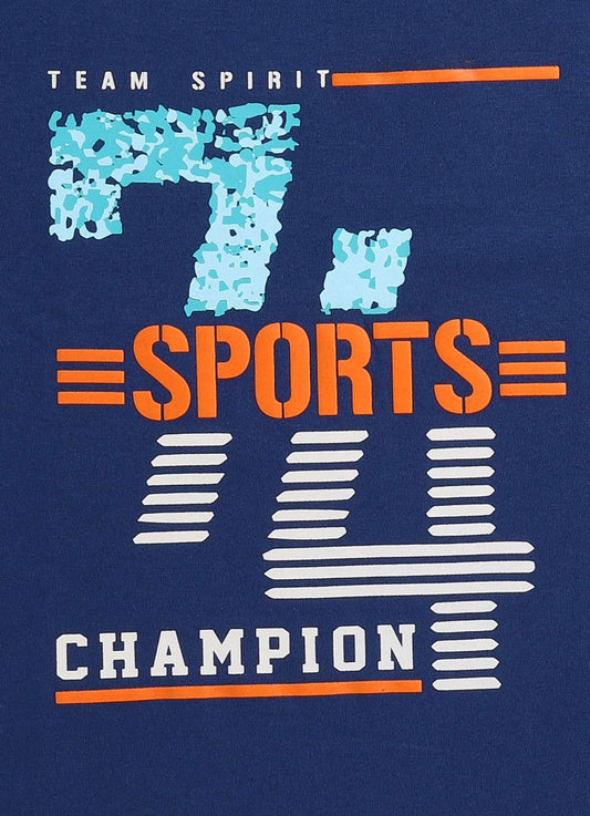 sports champion cotton t-shirt for boys - ParrotCrow